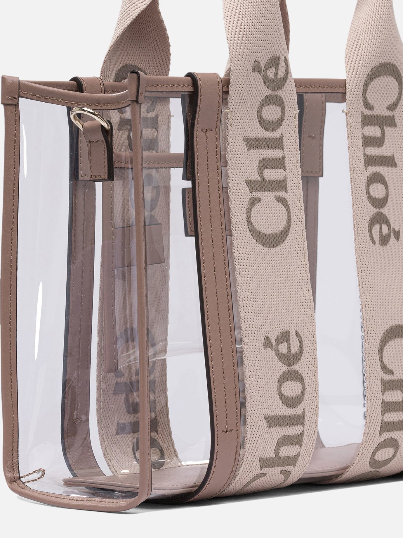 Chloé Borsa tote &quot;Woody&quot; 15556830_UNI Beige thumbnail_4