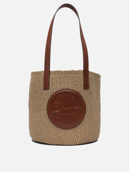 Chloé Borsa a secchiello "Horse Medal" 13431826_UNI Brown 1