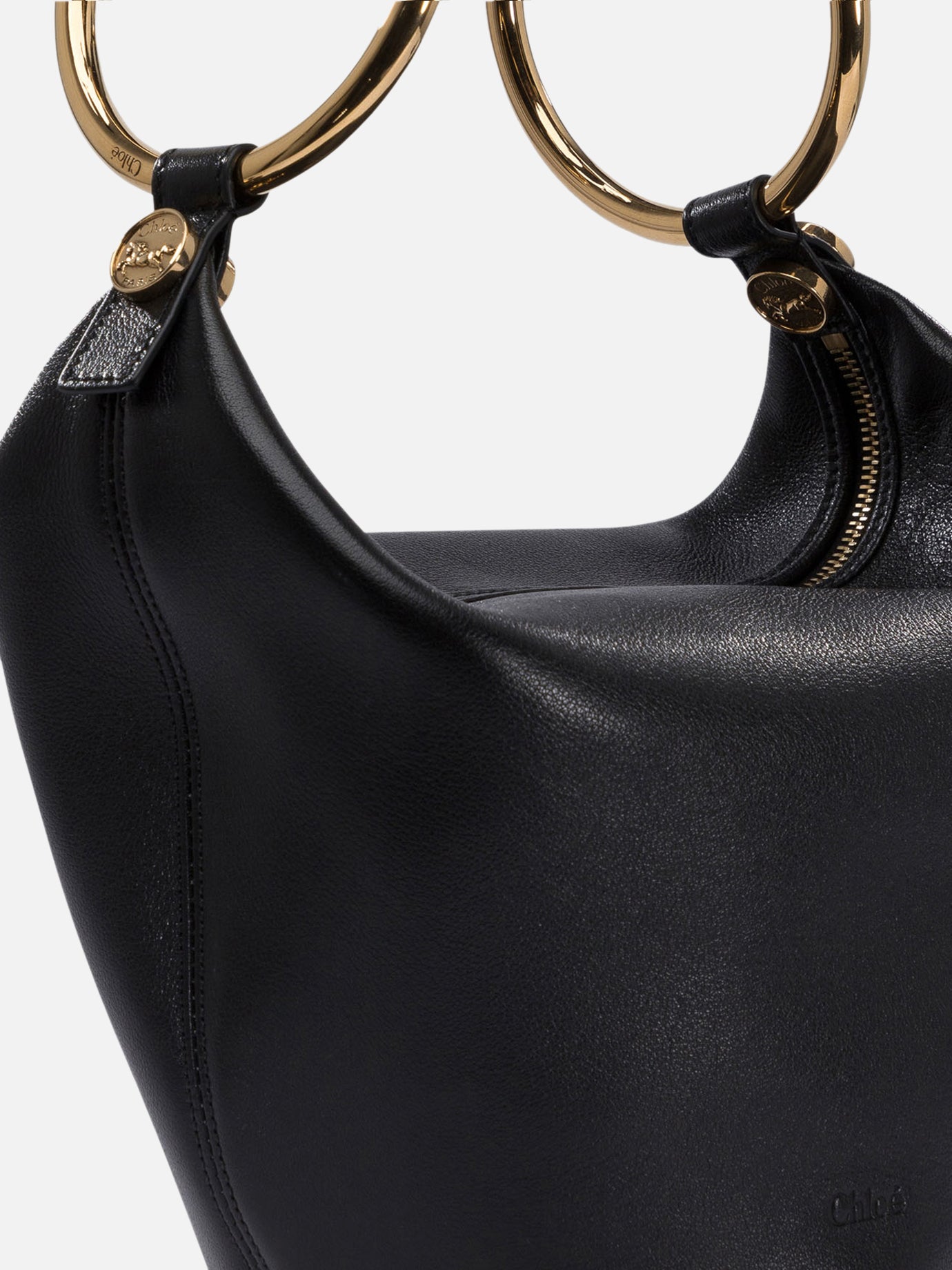 Chloé Borsa a spalla &quot;Bracelet&quot; 14492873_UNI Black thumbnail_4