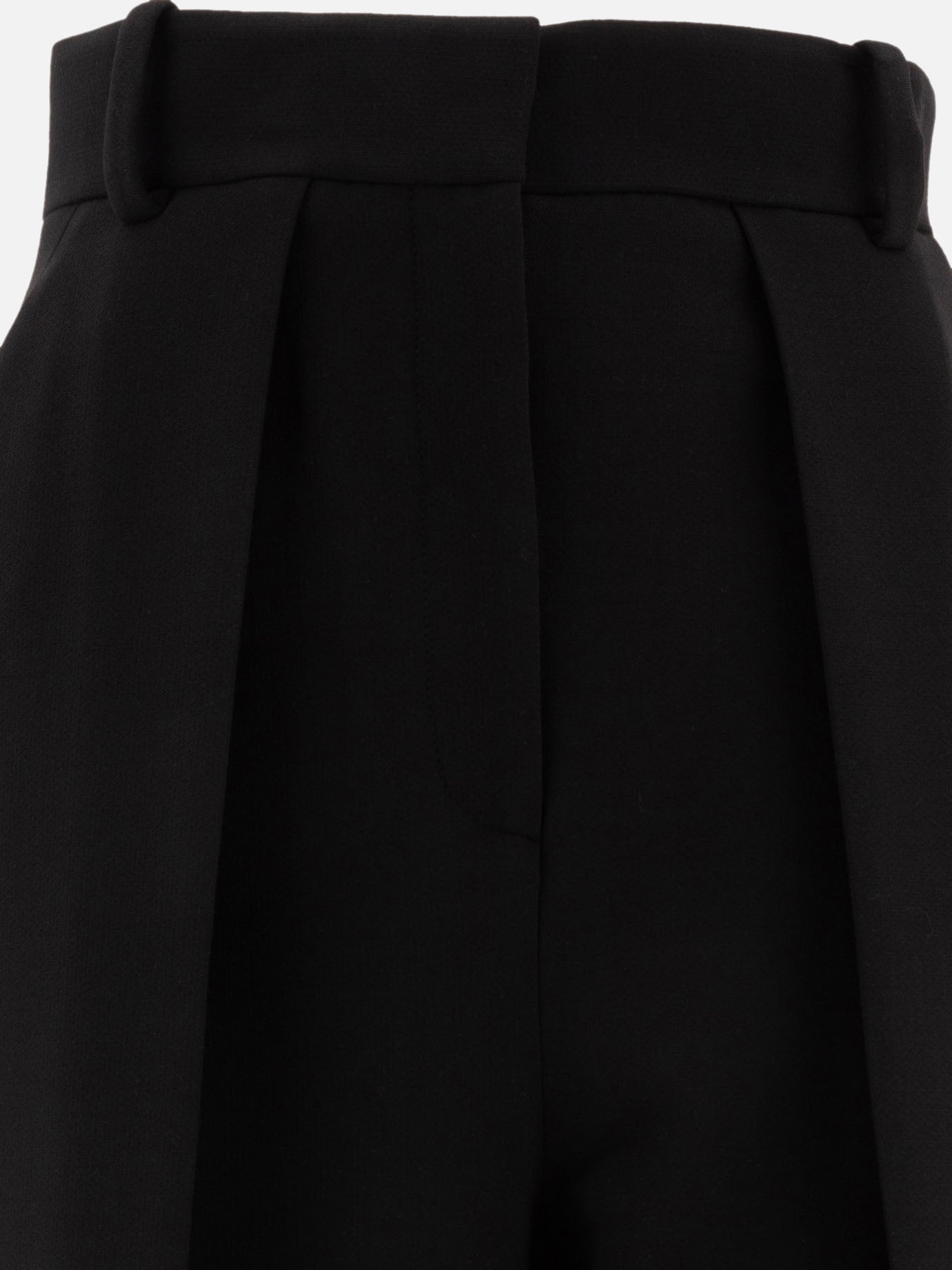 Tailored trousers Solid colour  Black - Khaite Women | PDP | VIETTI Online Store | Zoom-Modal_3
