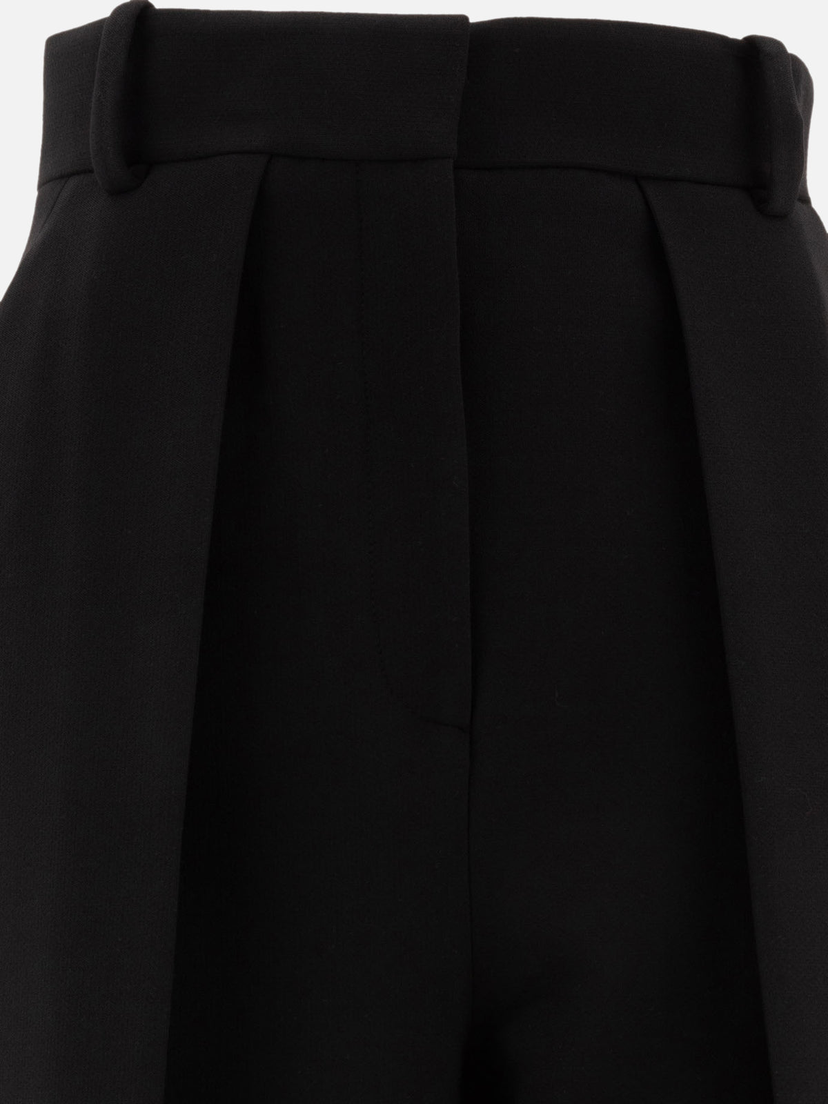Khaite Wide-leg pants Black - VIETTI