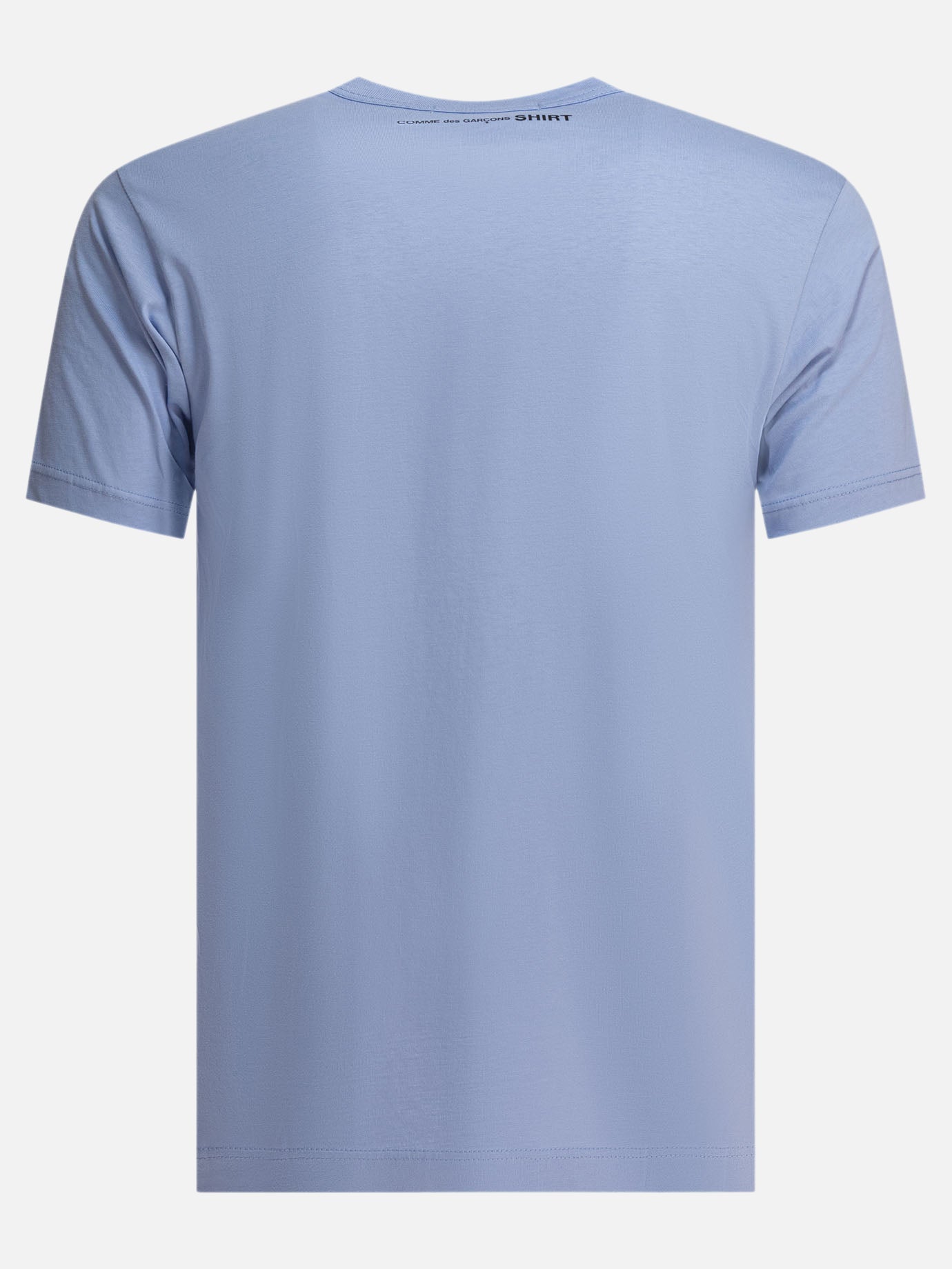 T-shirt girocollo Solid colour  Azzurro - Comme Des Garçons Shirt Uomo | PDP | VIETTI Online Store | thumbnail_2