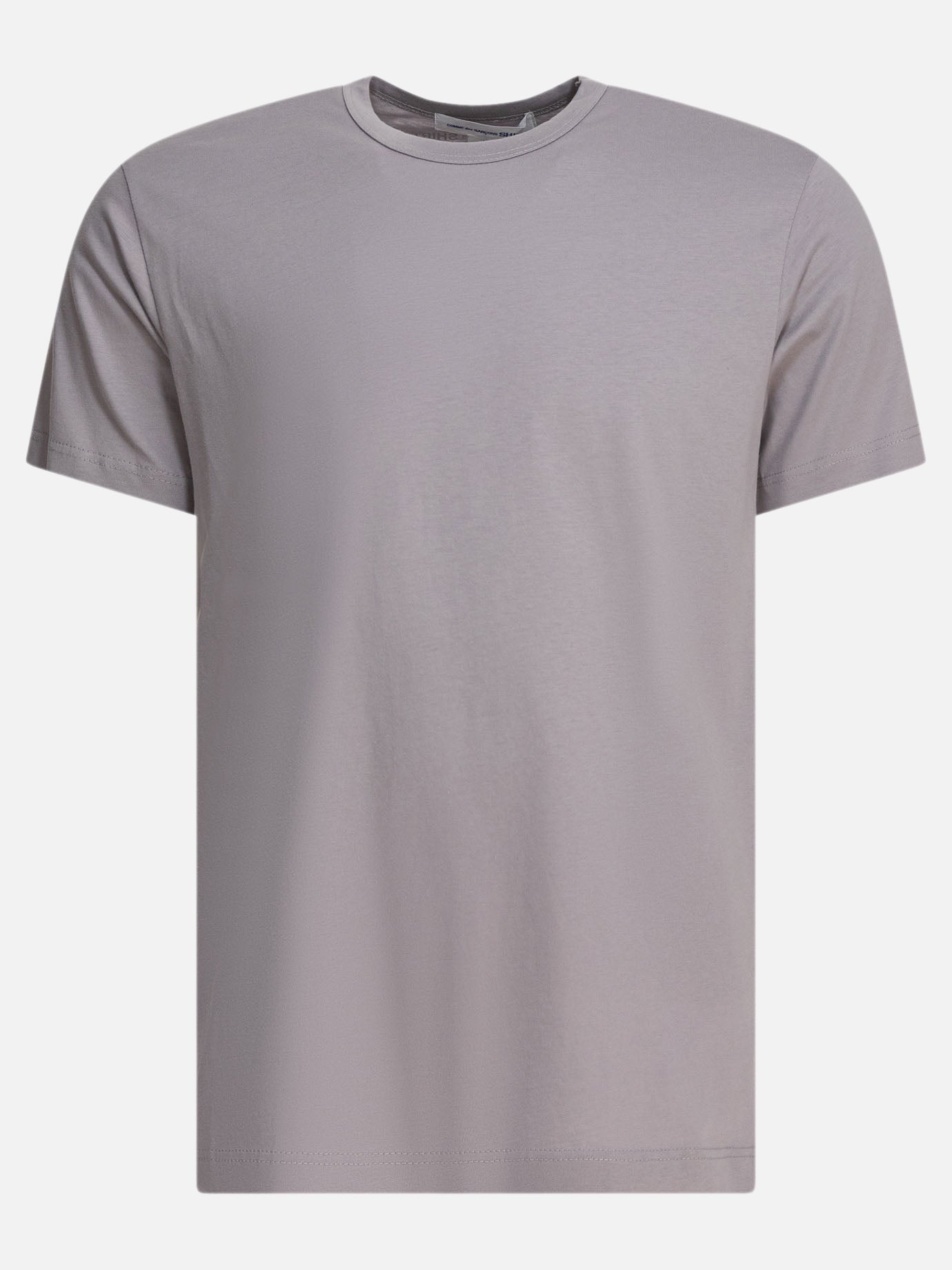 T-shirt girocollo Solid colour  Grigio - Comme Des Garçons Shirt Uomo | PDP | VIETTI Online Store | Zoom-Modal
