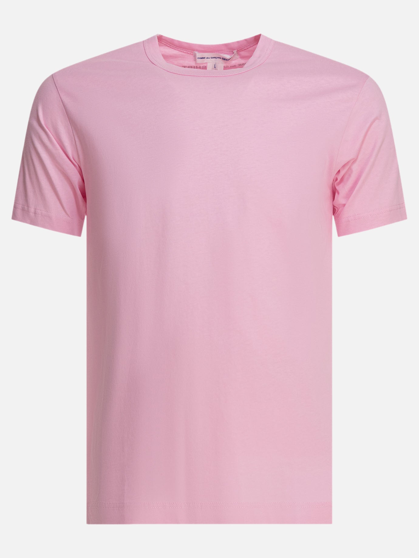 T-shirt girocollo Solid colour  Rosa - Comme Des Garçons Shirt Uomo | PDP | VIETTI Online Store | Zoom-Modal
