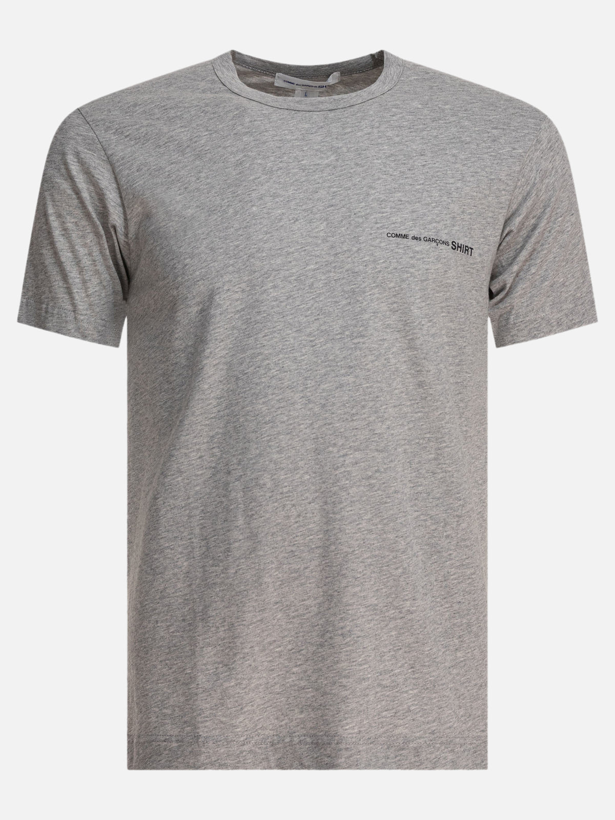 Comme Des Garçons Shirt "CDG SHIRT" T-shirt with logo Grey