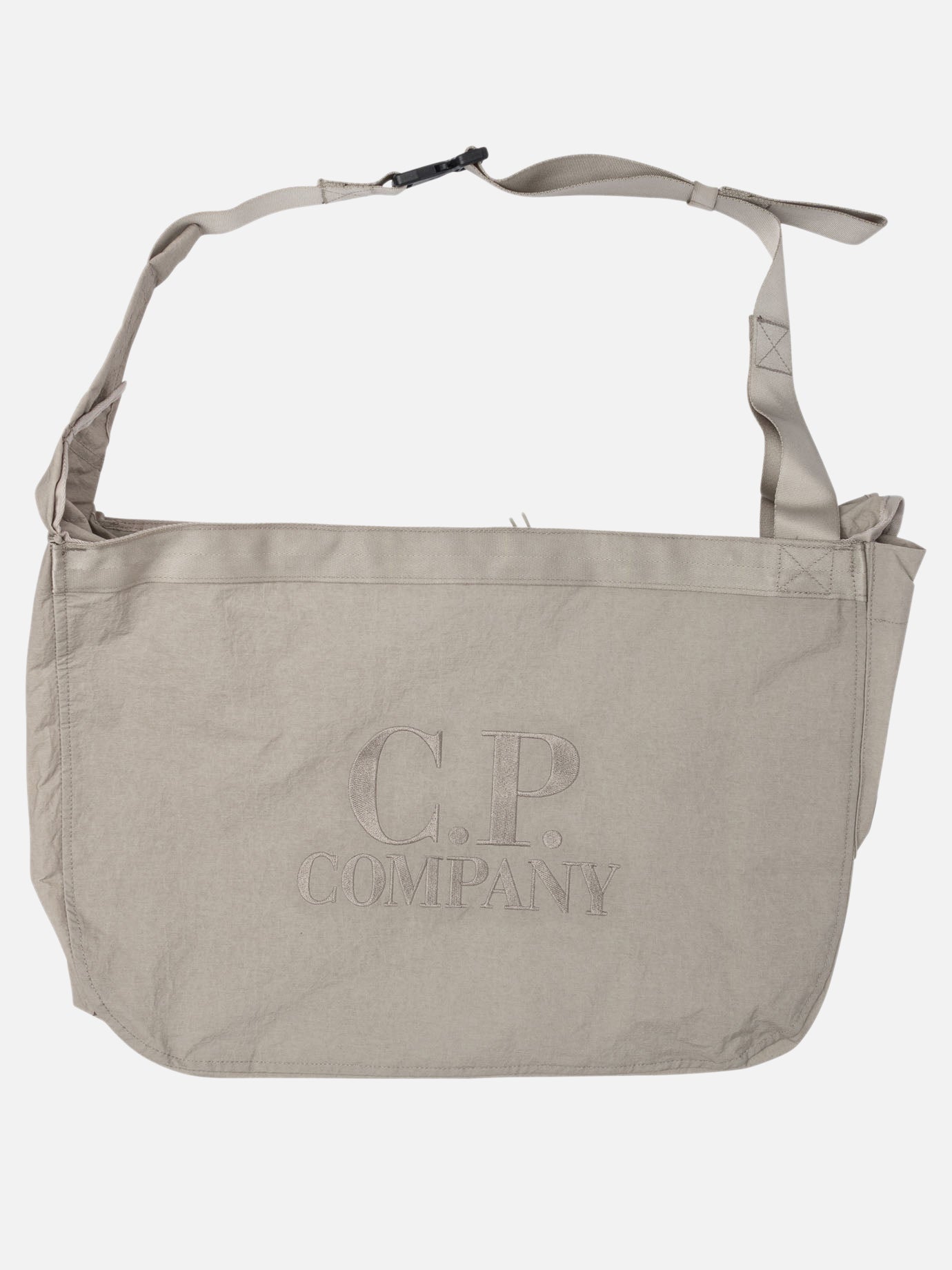 Large bags Logo  Beige - C.P. Company Men | PDP | VIETTI Online Store | Zoom-Modal
