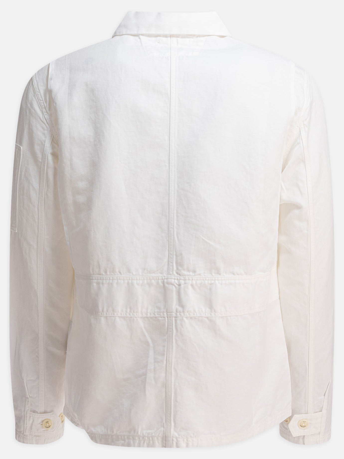 Giacche overshirt Solid colour  Bianco - C.P. Company Uomo | PDP | VIETTI Online Store | thumbnail_2