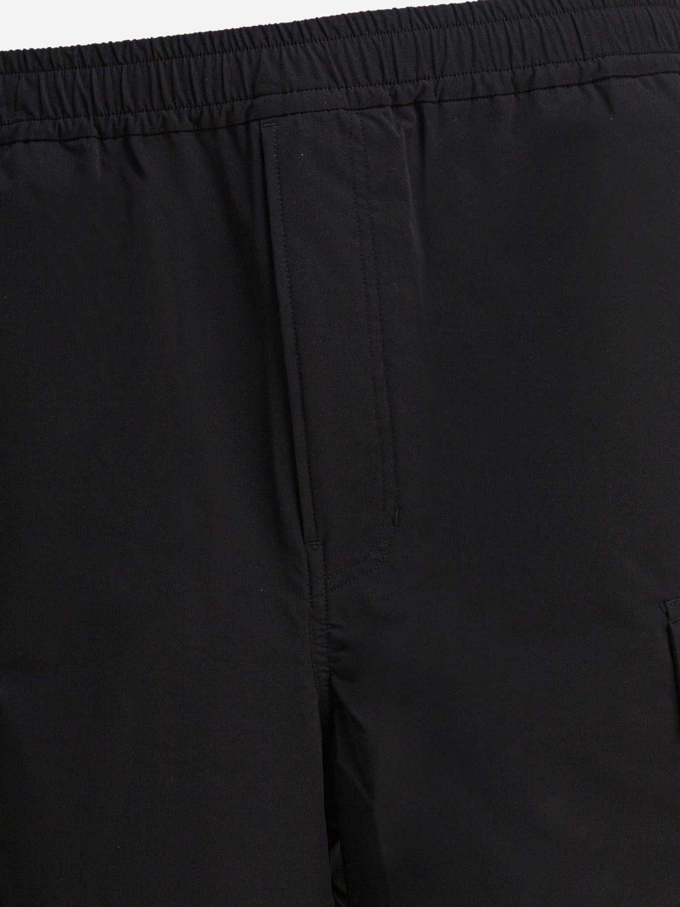 Technical shorts Solid colour  Black - Daiwa Pier 39 Men | PDP | VIETTI Online Store | thumbnail_3