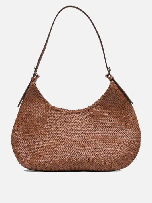 Dragon Diffusion Borsa a spalla "Luna Mezza" 19477427_UNI Brown 1