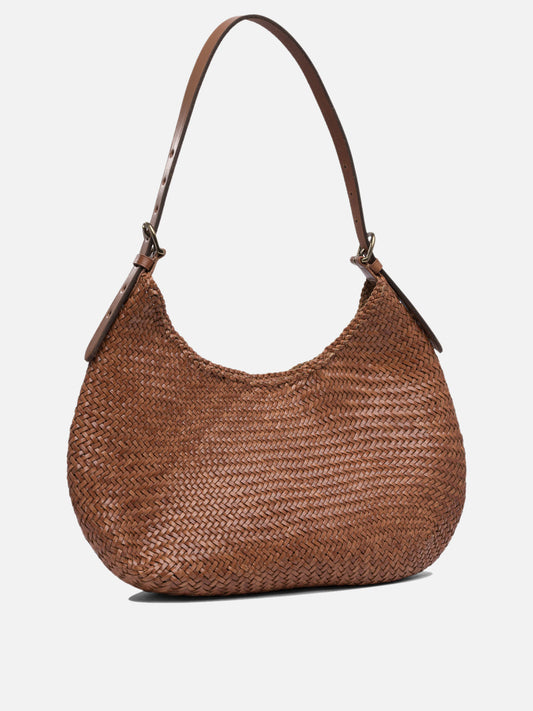Dragon Diffusion Borsa a spalla "Luna Mezza" 19477427_UNI Brown 2