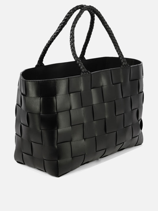Dragon Diffusion Borsa a spalla "Box Weave" 16651482_UNI Black 2