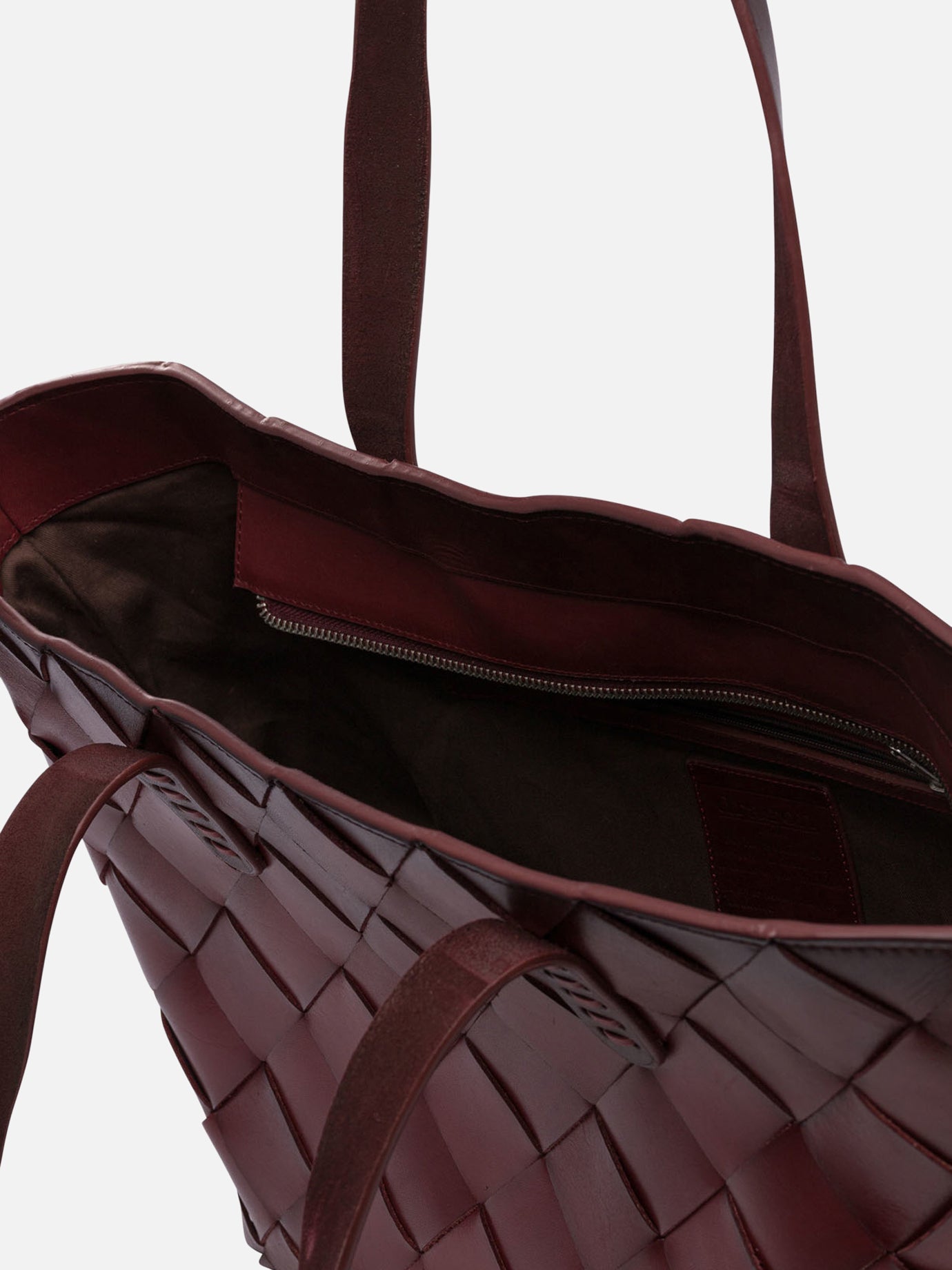 Large bags Solid colour  Bordeaux - Dragon Diffusion Women | PDP | VIETTI Online Store | Zoom-Modal_5

