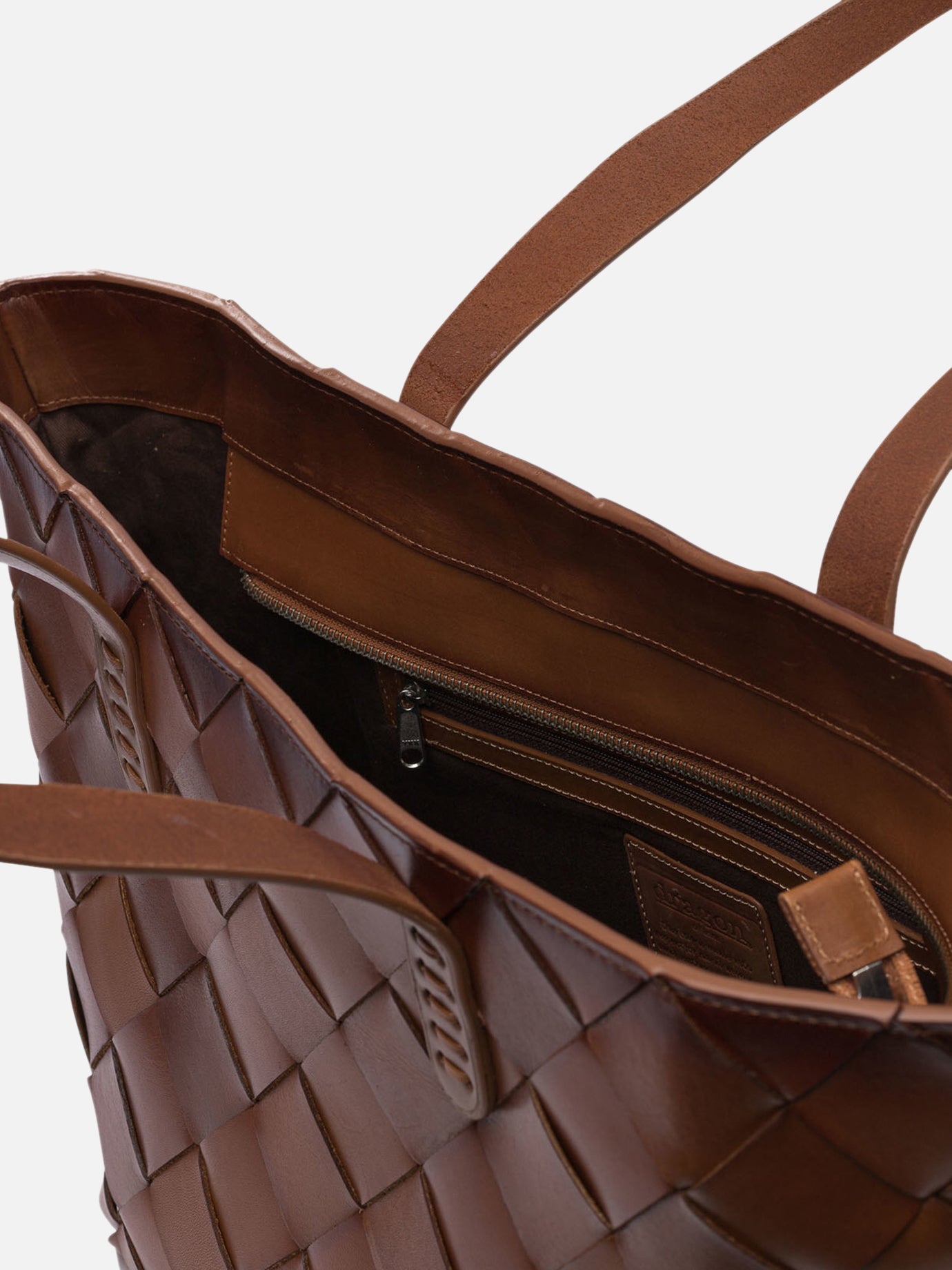 Borse grandi Solid colour  Marrone - Dragon Diffusion Donna | PDP | VIETTI Online Store | Zoom-Modal_5
