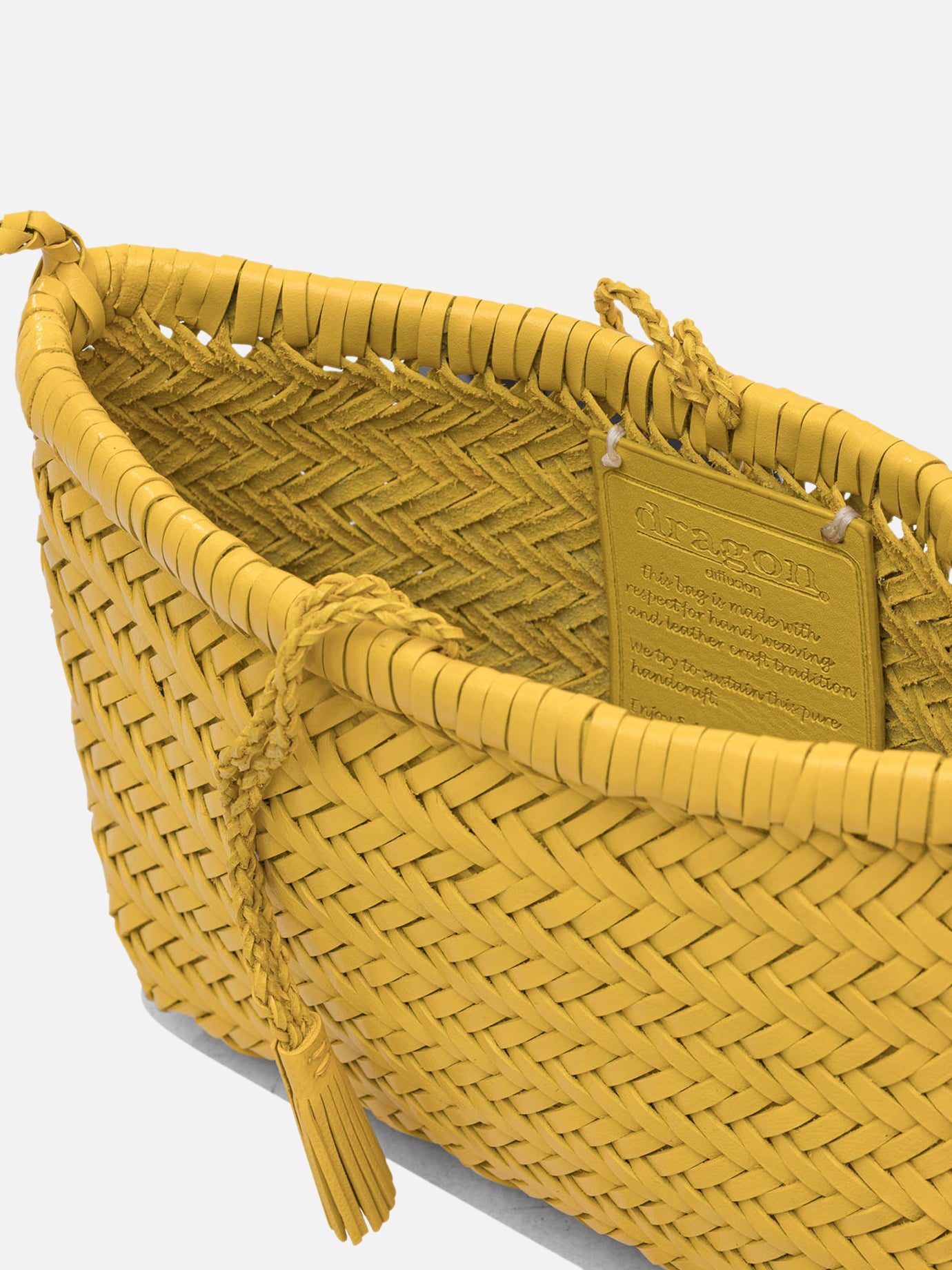 Small bags Solid colour  Yellow - Dragon Diffusion Women | PDP | VIETTI Online Store | thumbnail_5