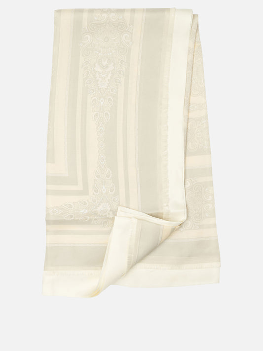 Etro Foulard in seta stampata 29789249_UNI White 1