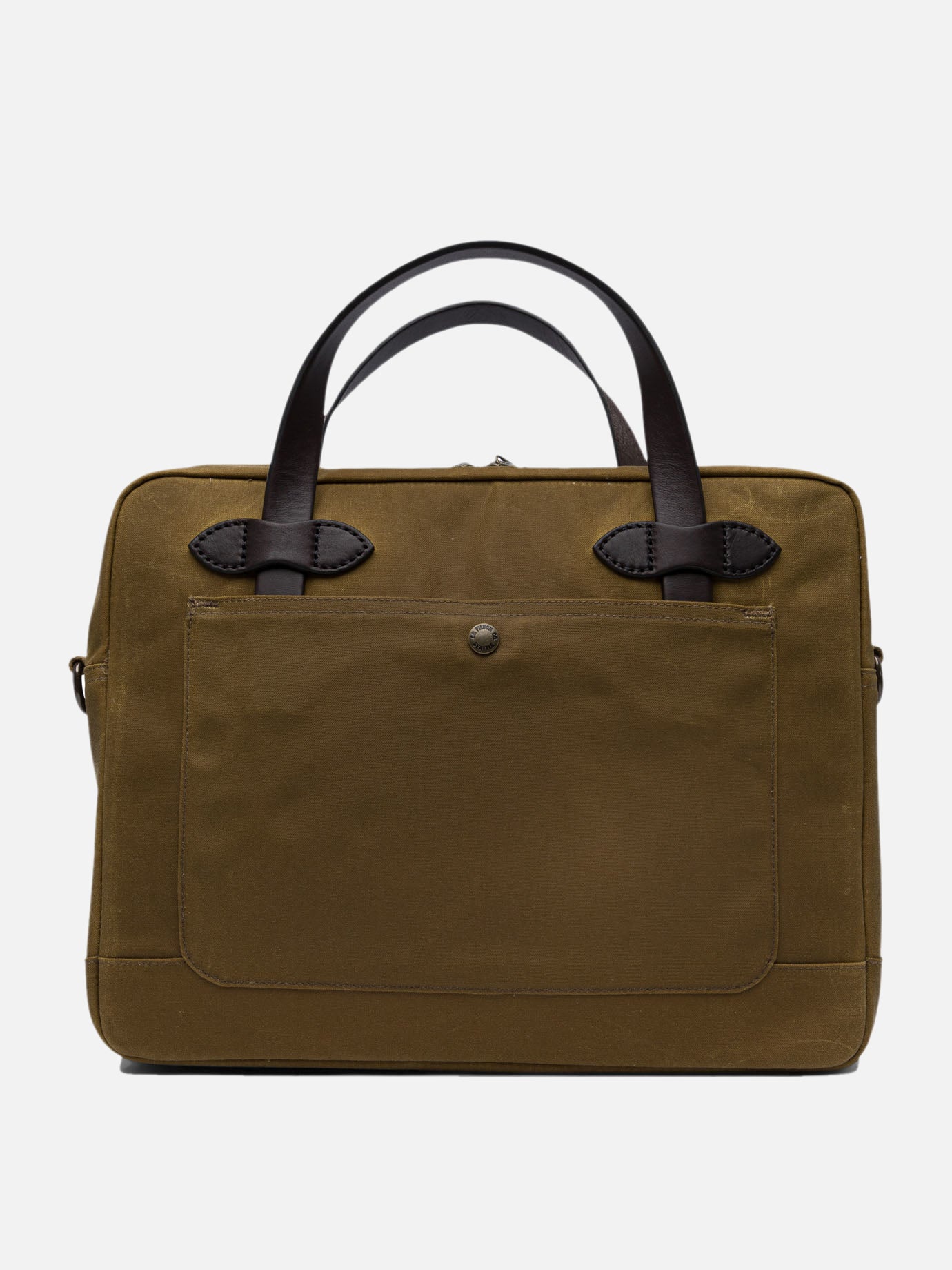 Filson Briefcase in Tin Cloth 19720877_UNI Brown thumbnail_3