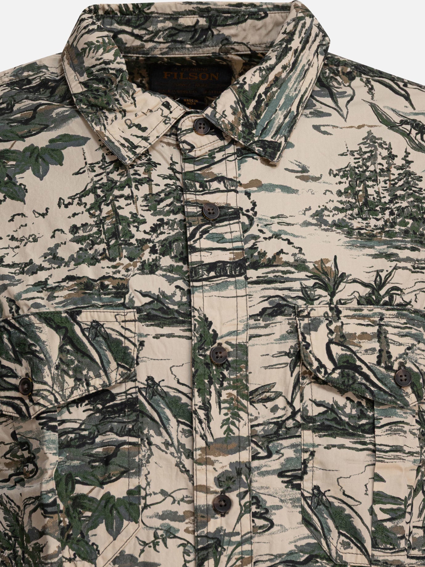 Casual shirts Print  Green - Filson Men | PDP | VIETTI Online Store | Zoom-Modal_3
