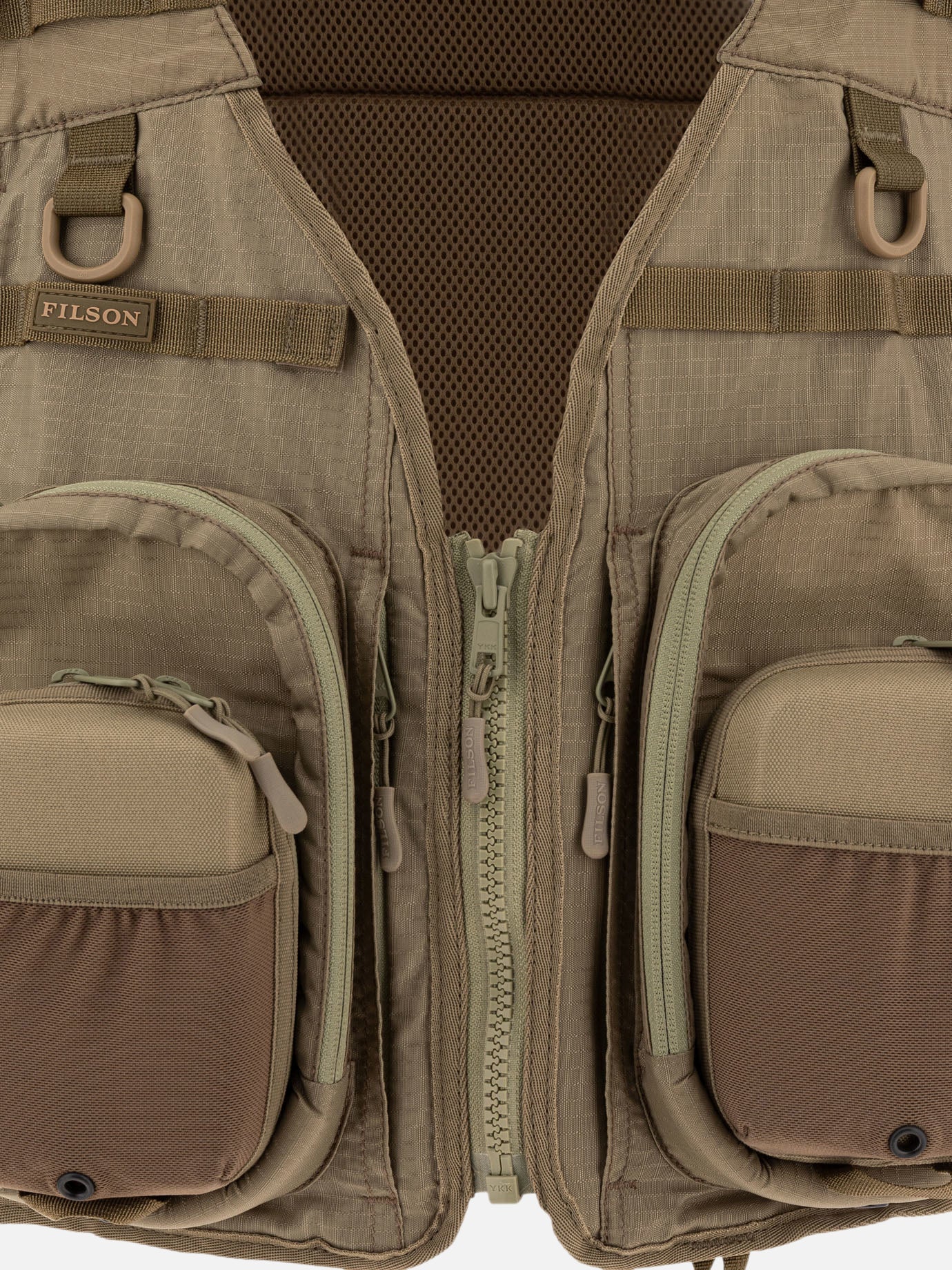 Giacche smanicate Solid colour  Verde - Filson Uomo | PDP | VIETTI Online Store | thumbnail_3