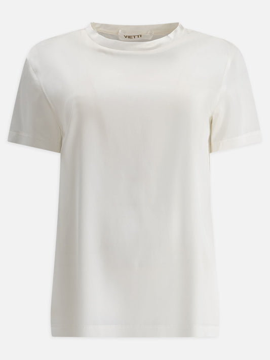 T-shirt girocollo Solid colour  Bianco - F.IT Donna | PLP | VIETTI Online Store 
