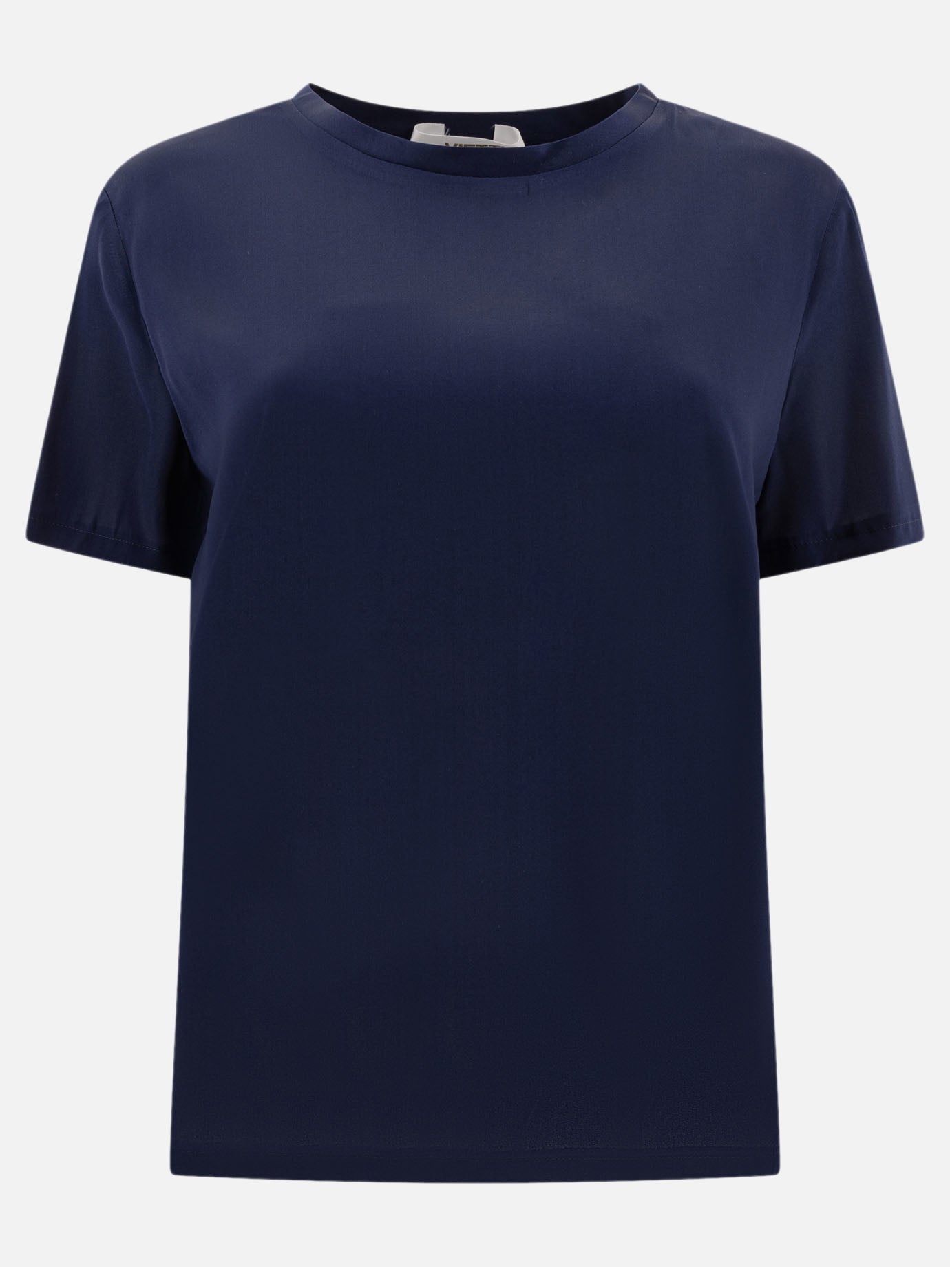 T-shirt girocollo Solid colour  Blu - F.IT Donna | PDP | VIETTI Online Store | Zoom-Modal
