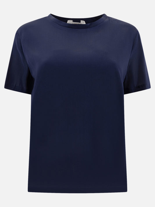T-shirt girocollo Solid colour  Blu - F.IT Donna | PLP | VIETTI Online Store 
