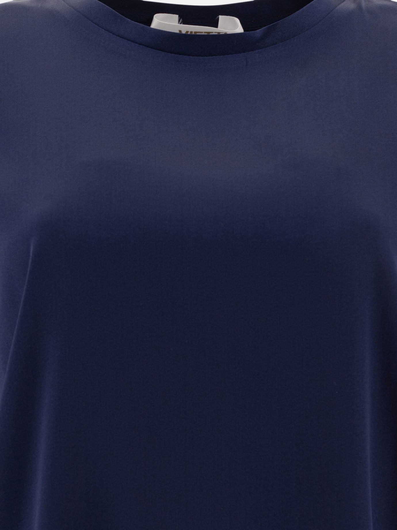T-shirt girocollo Solid colour  Blu - F.IT Donna | PDP | VIETTI Online Store | thumbnail_3