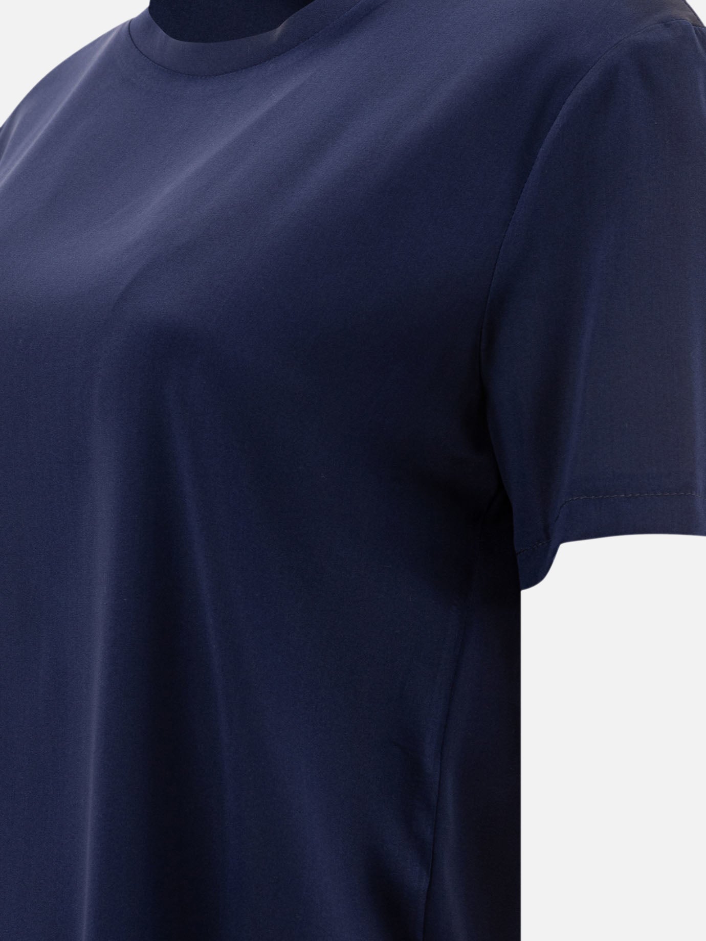T-shirt girocollo Solid colour  Blu - F.IT Donna | PDP | VIETTI Online Store | Zoom-Modal_4
