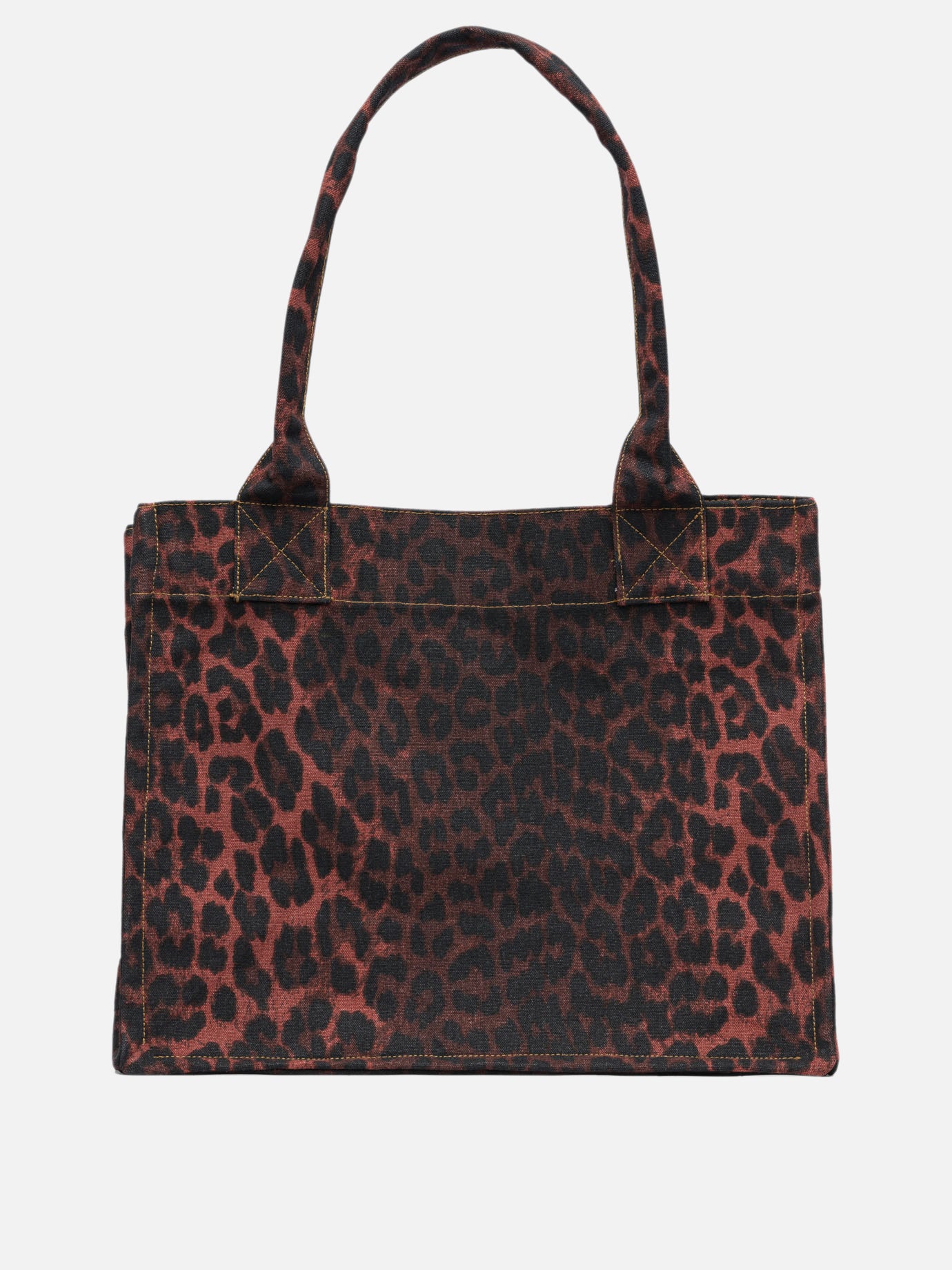 Ganni Borsa Tote Leopardata Ganni Borsa Tote Leopardata