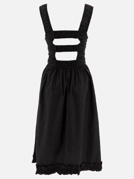 Abiti midi Solid colour  Nero - Ganni Donna | PLP | VIETTI Online Store | 2
