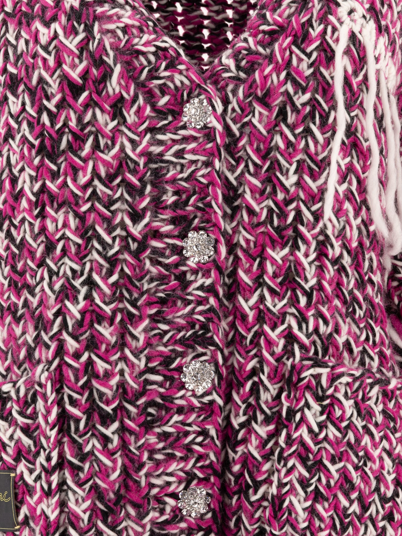 Cardigan Textured knit  Viola - Ganni Donna | PDP | VIETTI Online Store | Zoom-Modal_3
