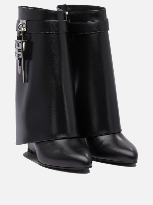Givenchy "Shark Lock" 90mm ankle boots 15817591_37 Black 2