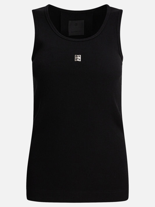 Givenchy Canotta a costine 12281600_XS Black 1