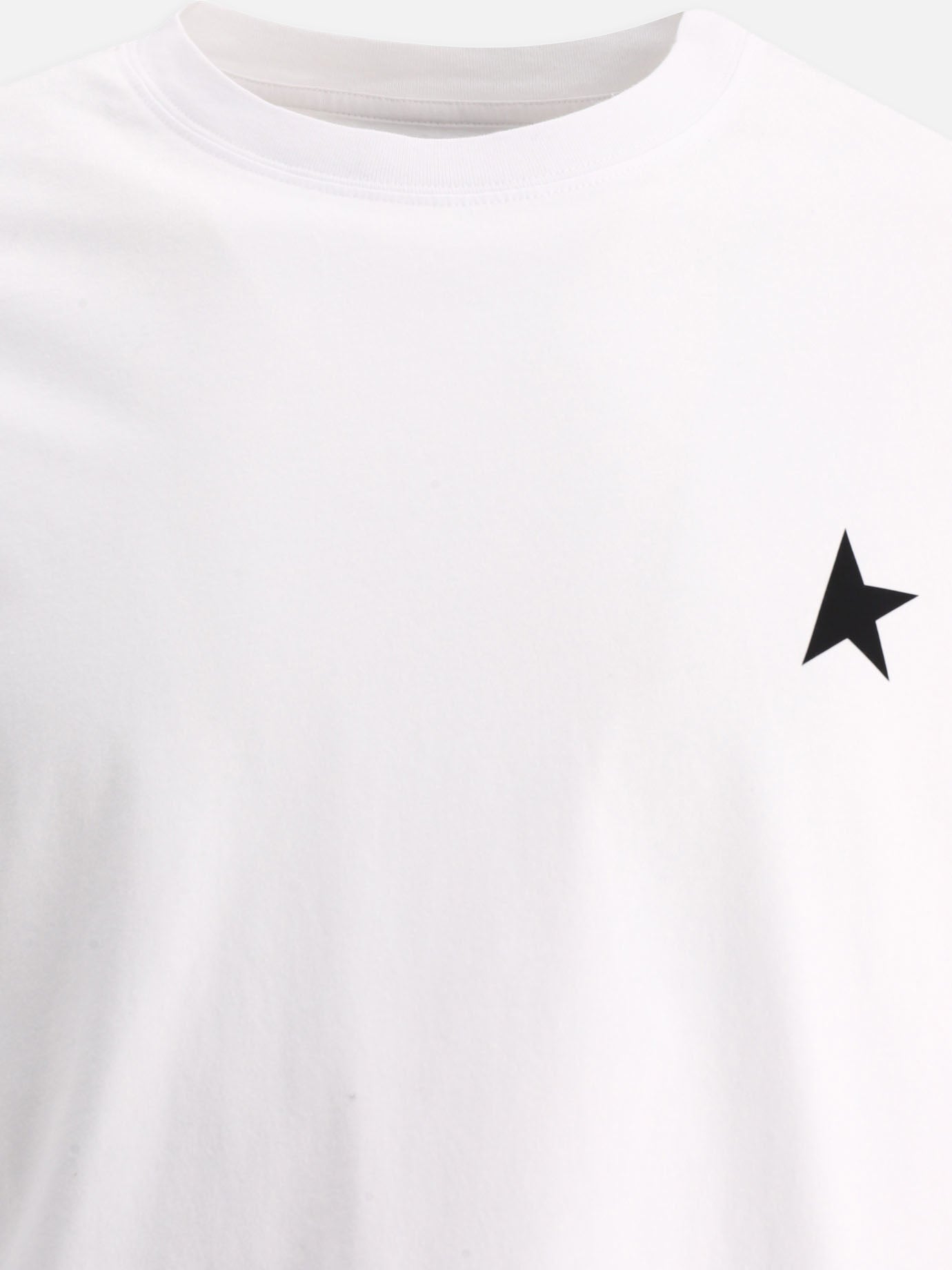 Golden Goose T-shirt &quot;Star&quot; 10806194_S White thumbnail_3