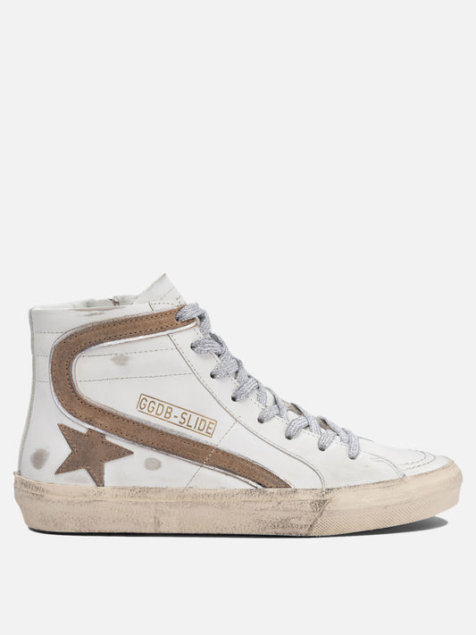 Sneaker alte 100% leather - 100% rubber  Bianco - Golden Goose Donna | PLP | VIETTI Online Store 
