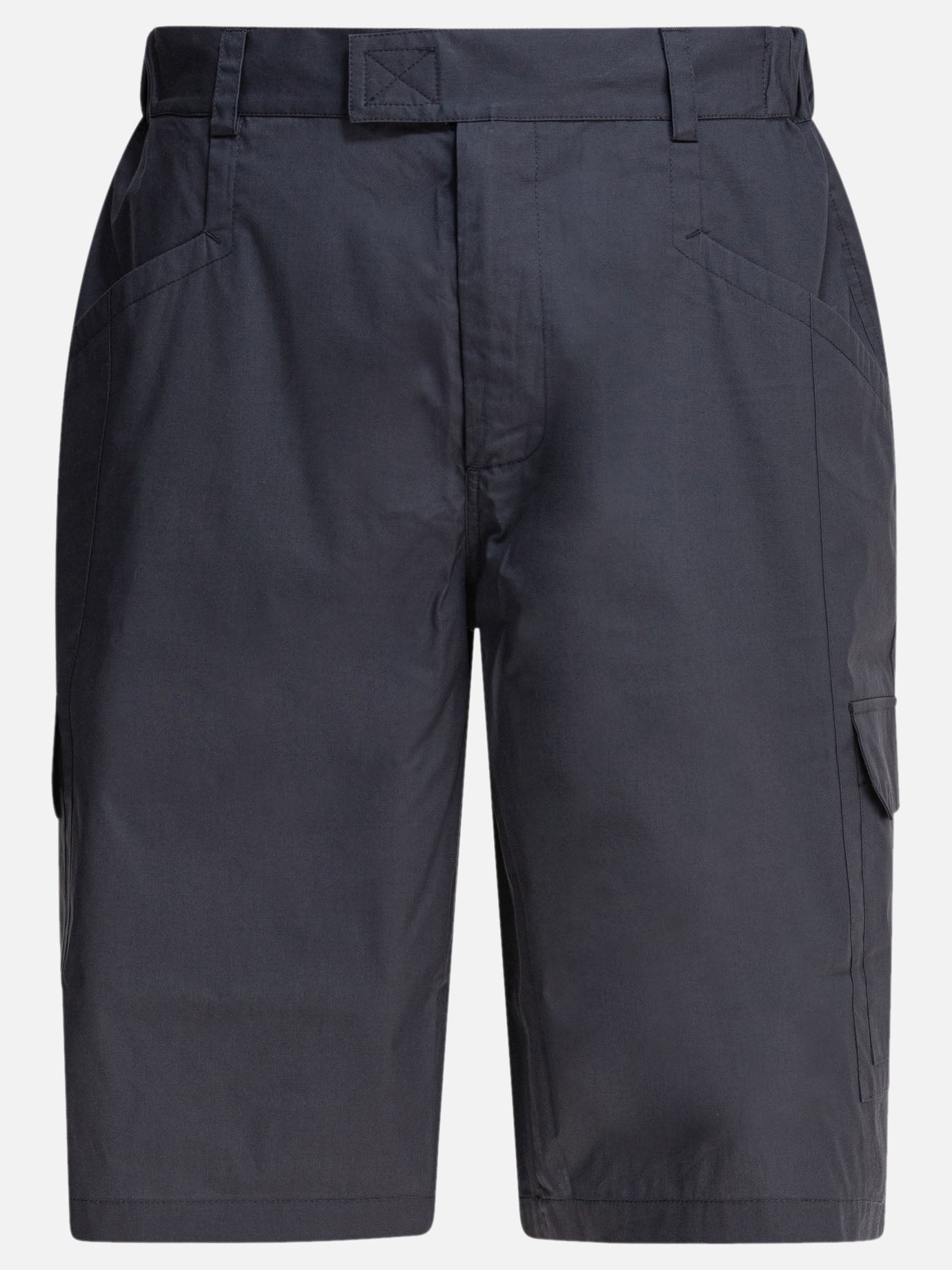 Gr10K Short cargo in popeline 18891588_48 Grey thumbnail_1