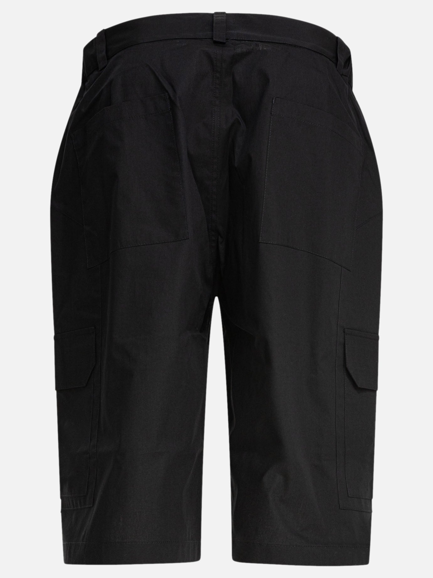 Gr10K Short cargo in popeline 11519166_48 Black thumbnail_2