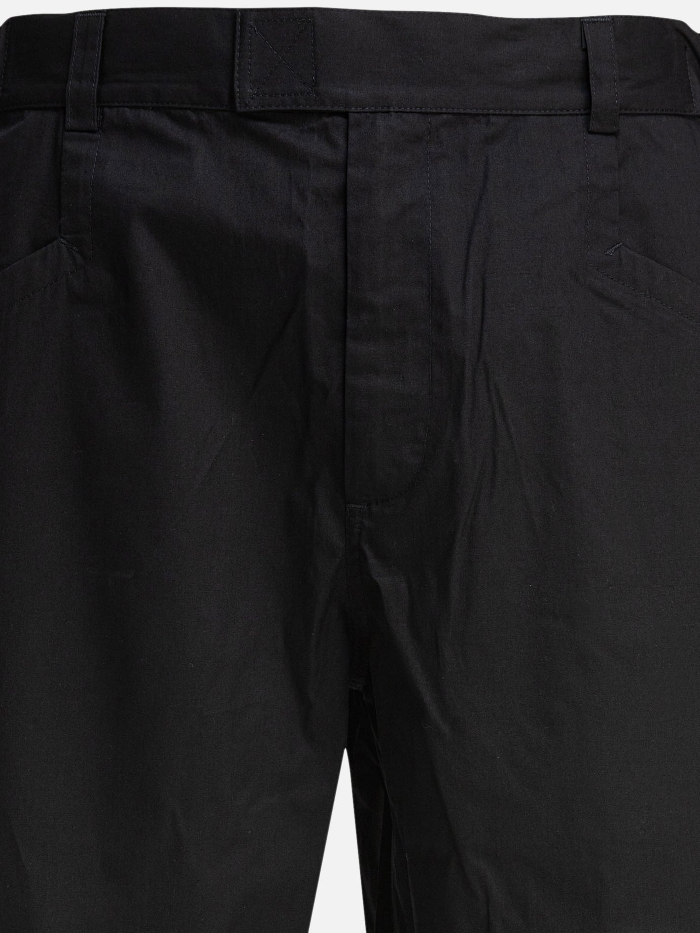 Gr10K Short cargo in popeline 11519166_48 Black thumbnail_3