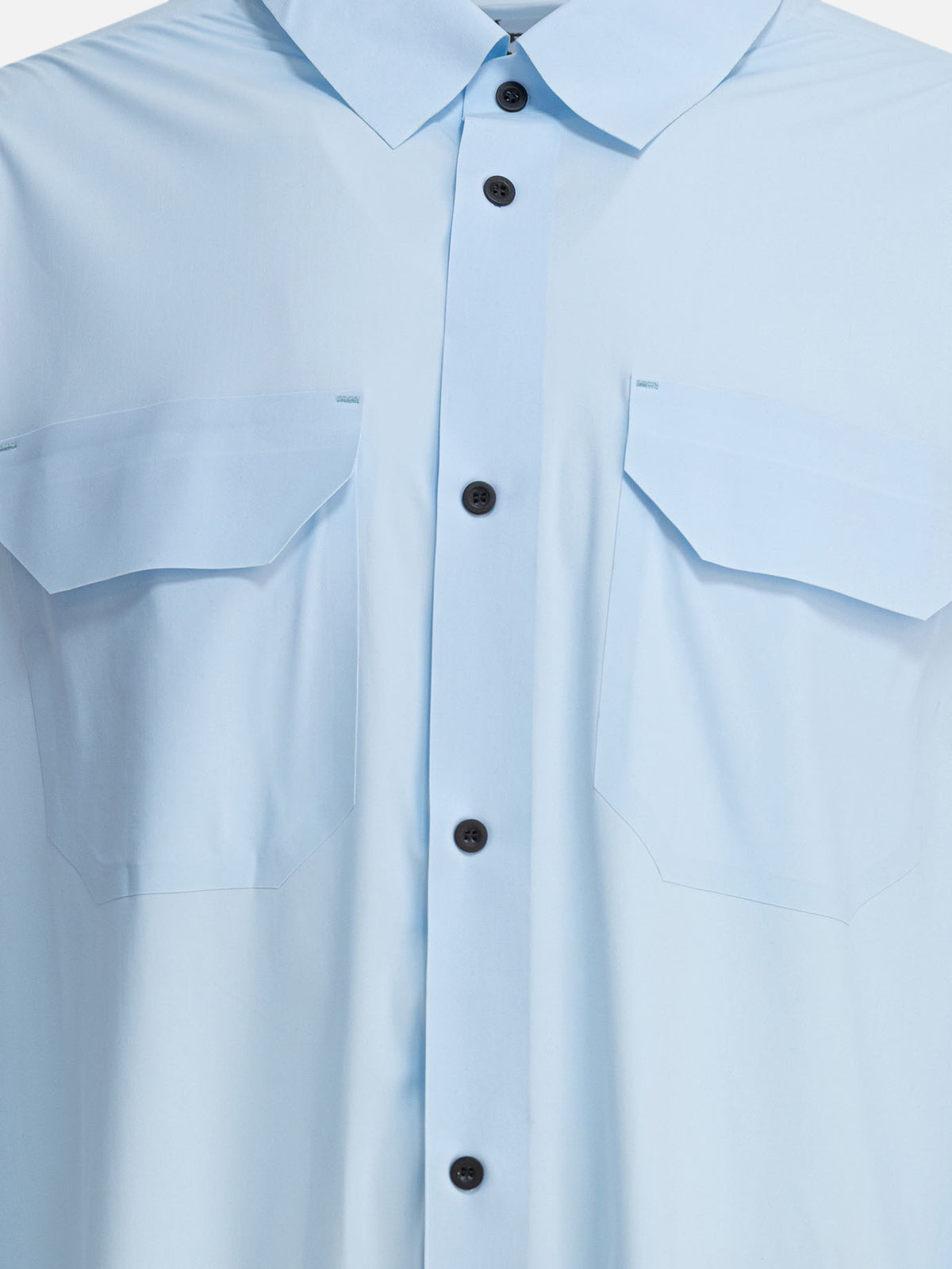 Gr10K "Render Ultrasound" Shirt Light blue