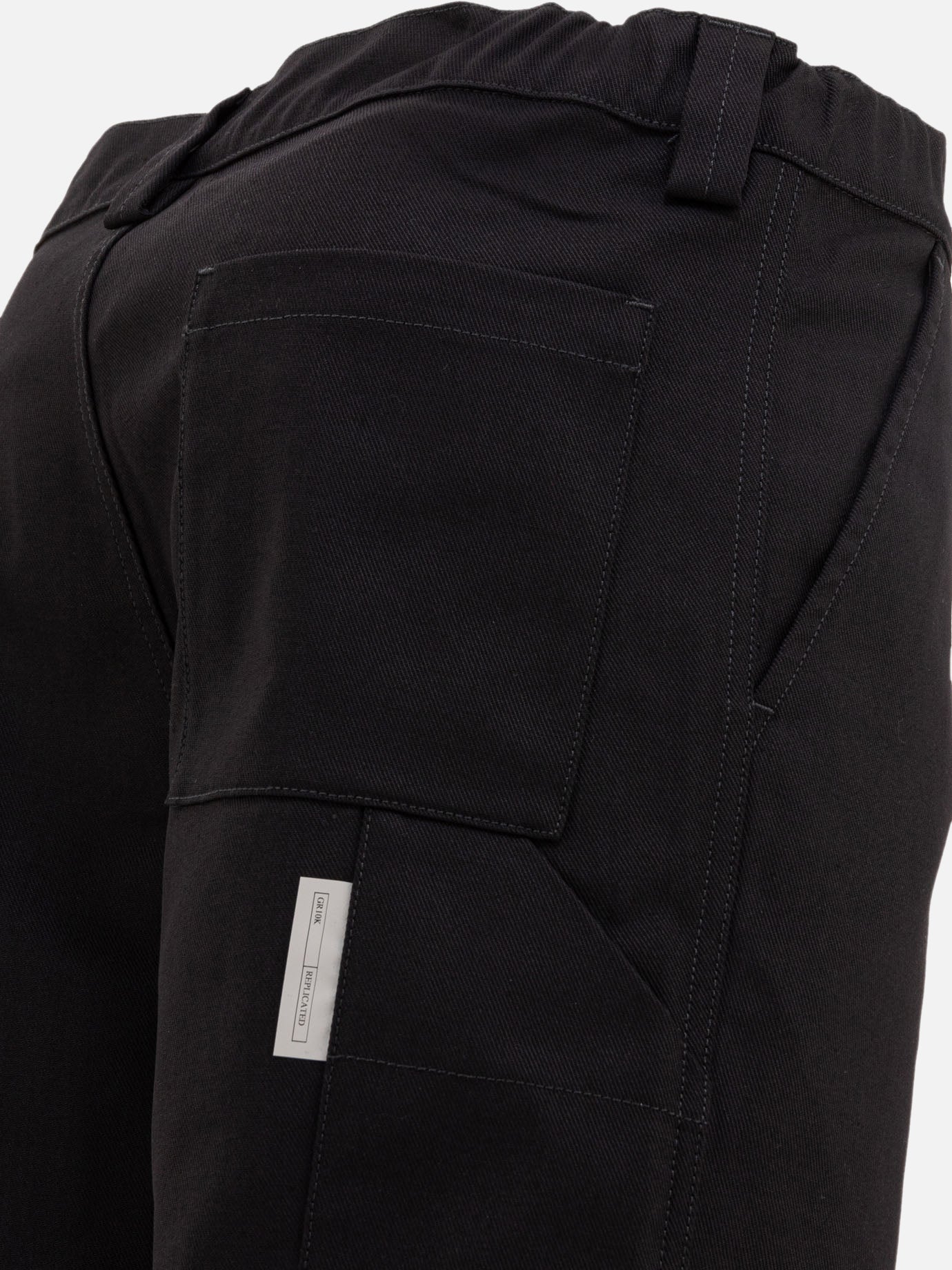 Work pants Solid colour  Black - Gr10K Men | PDP | VIETTI Online Store | Zoom-Modal_4
