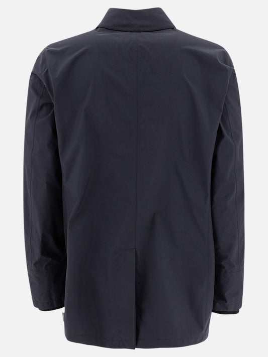 Giacche a vento Solid colour  Blu - Herno Uomo | VIETTI Online Store | 2
