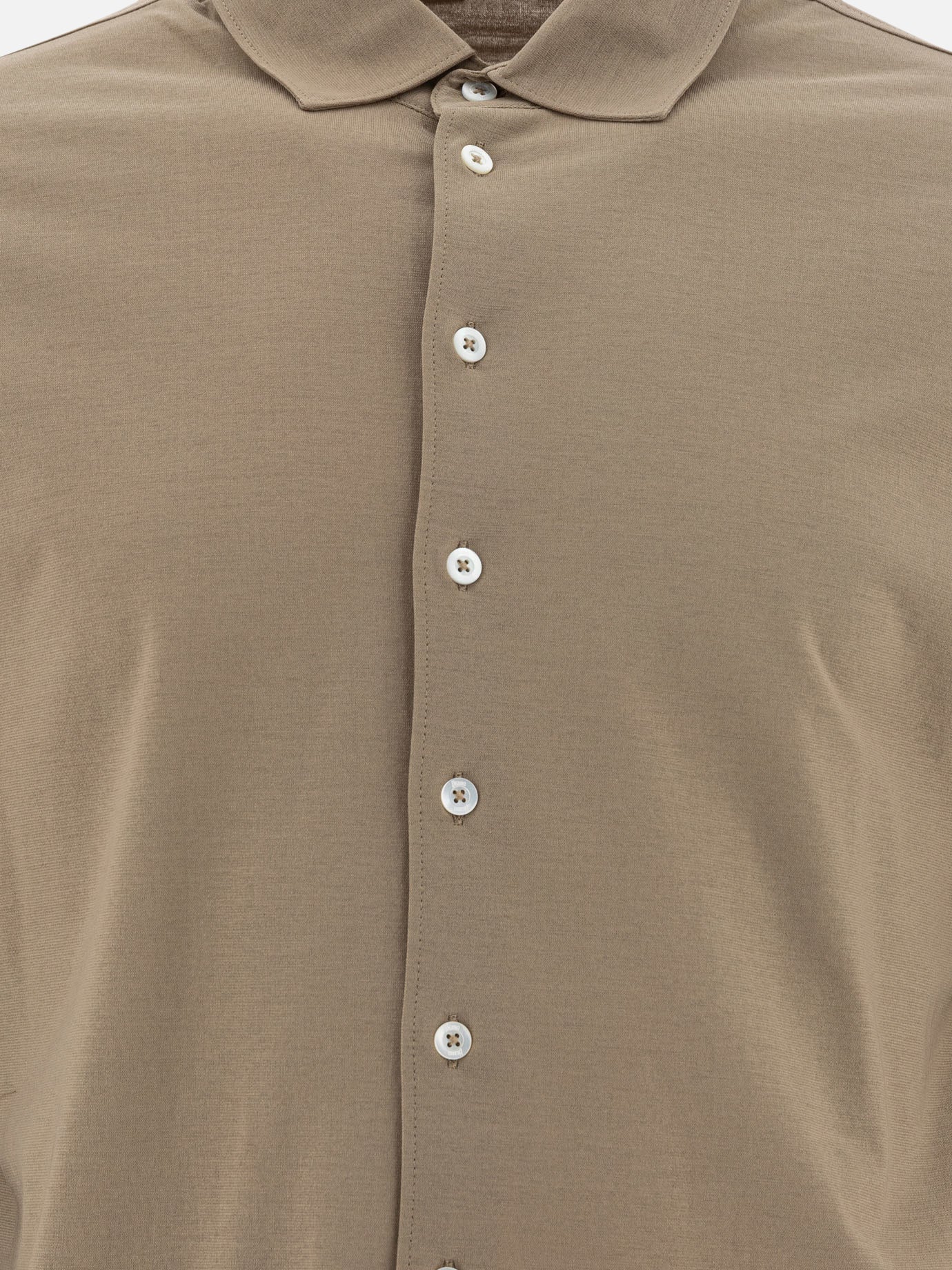 Camicie casual Solid colour  Marrone - Herno Uomo | PDP | VIETTI Online Store | Zoom-Modal_3
