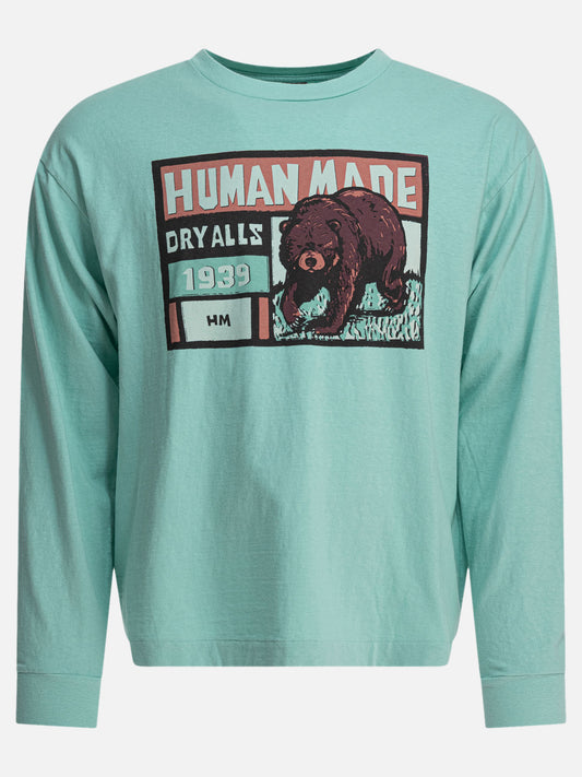 Human Made T-shirt with print 17411614_XL Green 1