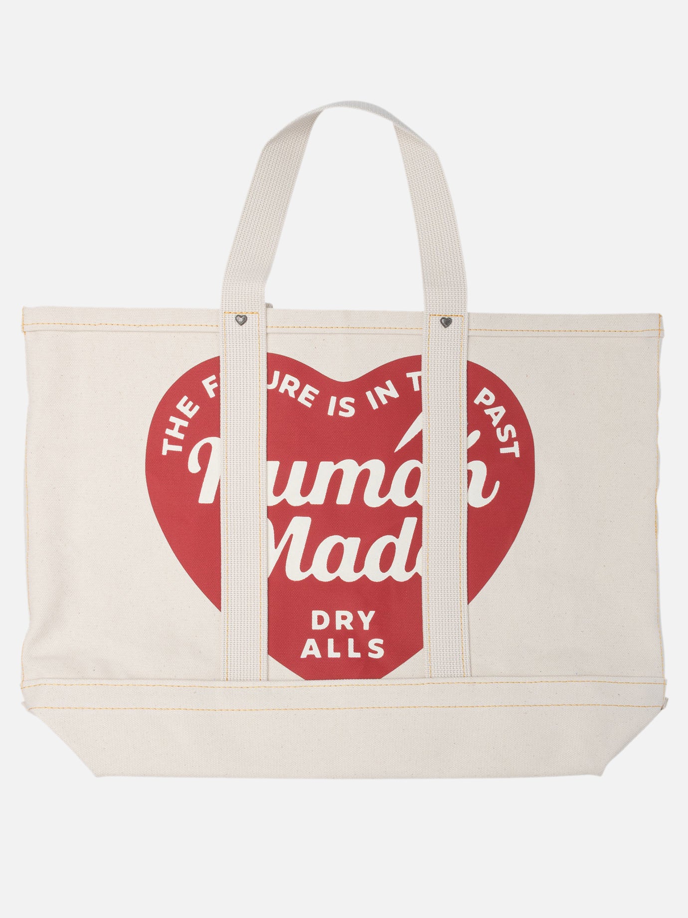 Human Made Borsa tote con logo 16620640_UNI White thumbnail_1