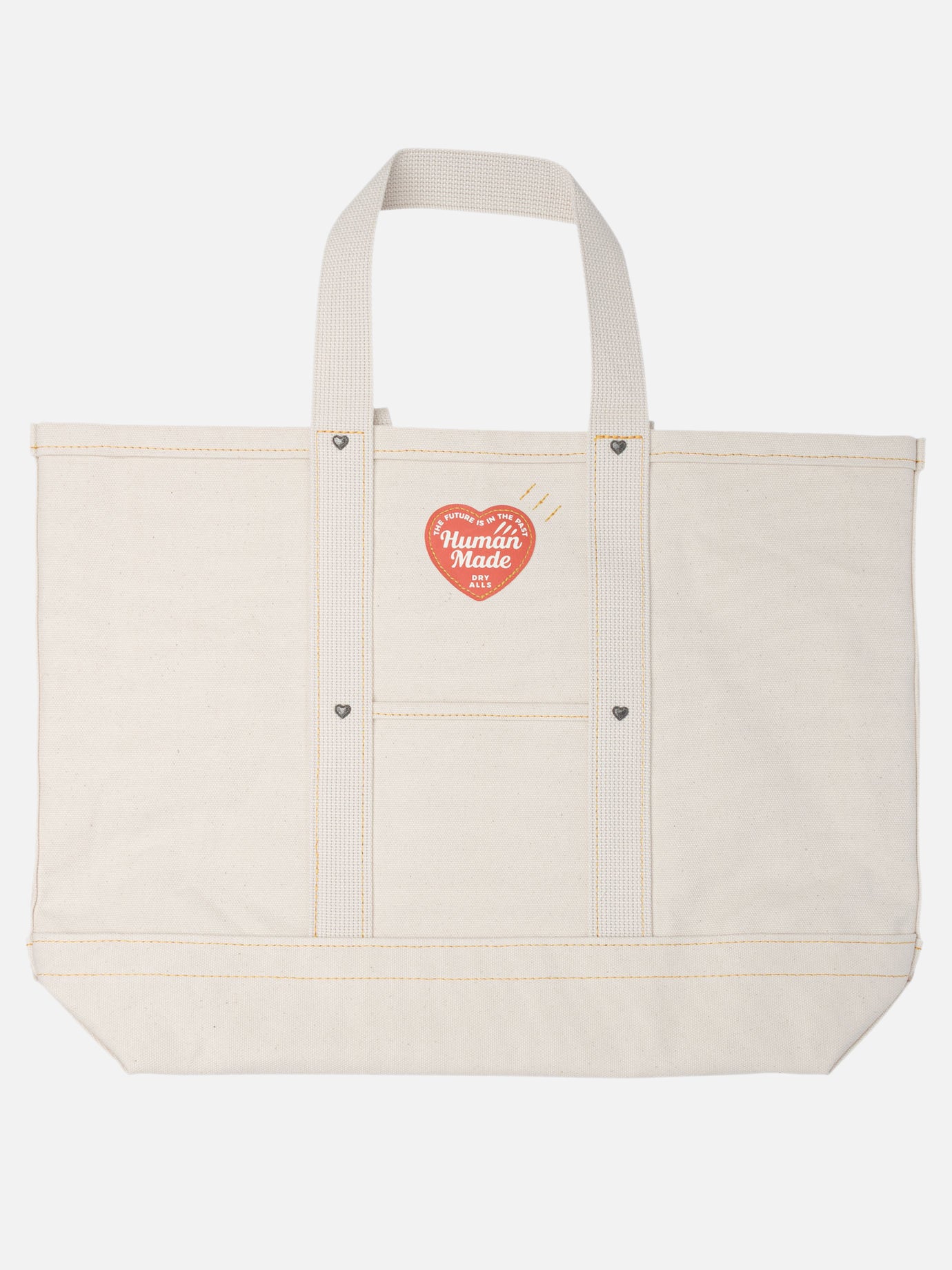 Human Made Borsa tote con logo 16620640_UNI White thumbnail_2