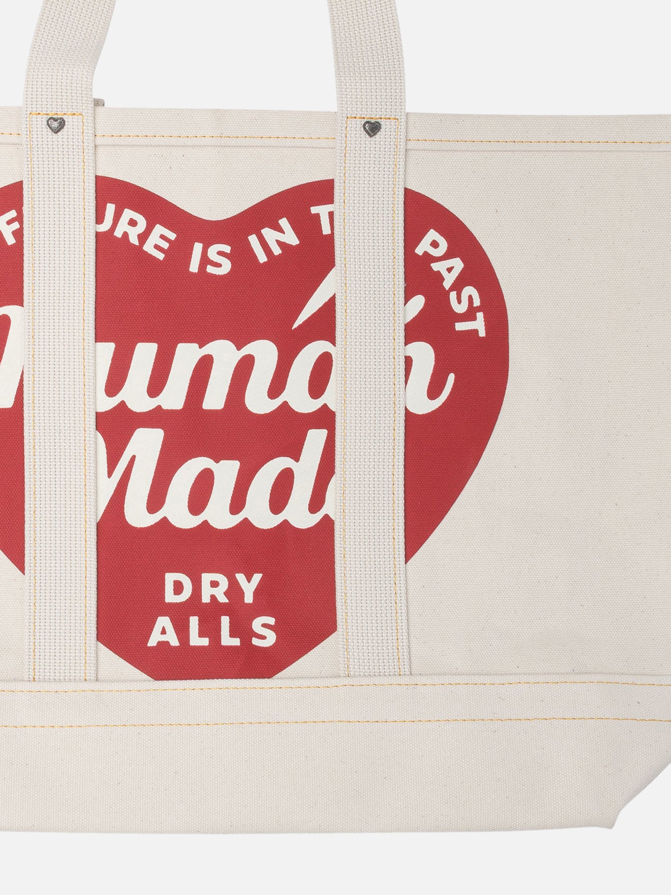 Human Made Borsa tote con logo 16620640_UNI White thumbnail_3