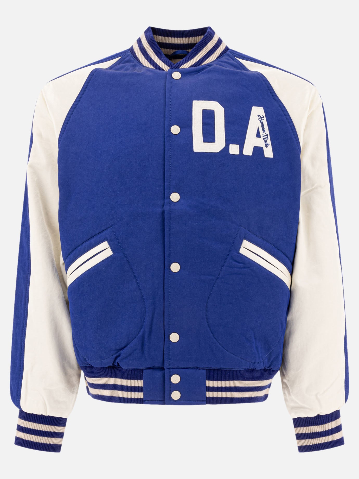 Bomber Logo  Blu - Human Made Uomo | PDP | VIETTI Online Store | thumbnail