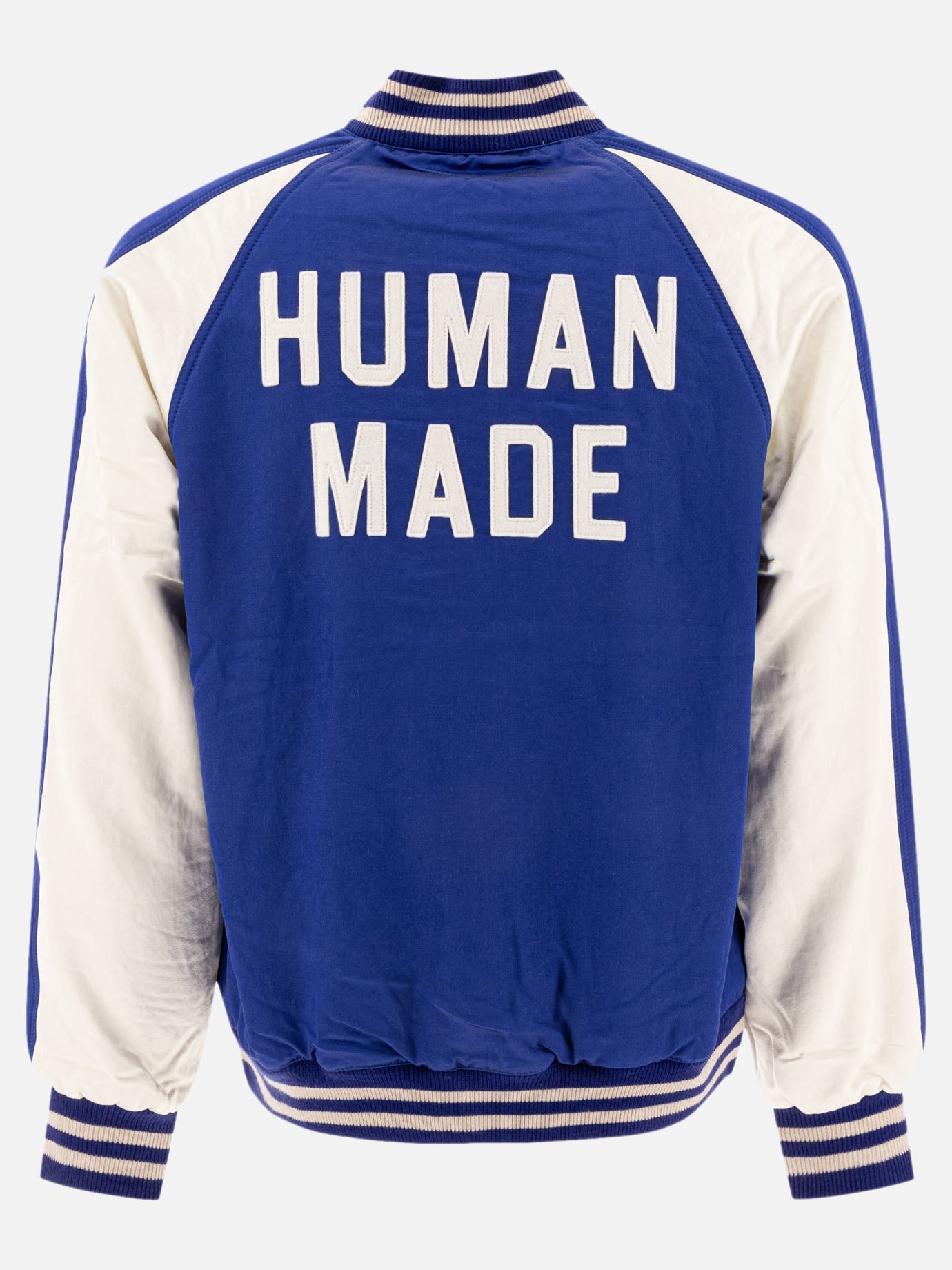 Bomber Logo  Blu - Human Made Uomo | PDP | VIETTI Online Store | Zoom-Modal_2
