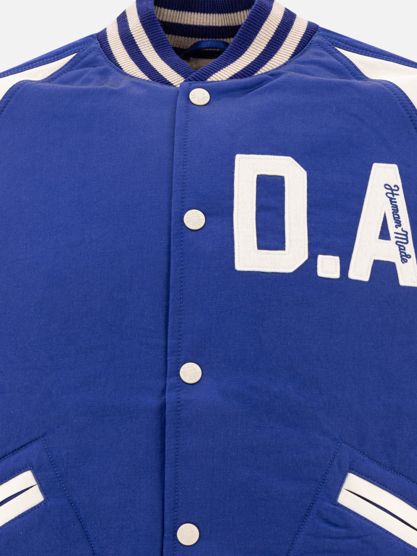 Bomber Logo  Blu - Human Made Uomo | PDP | VIETTI Online Store | Zoom-Modal_3
