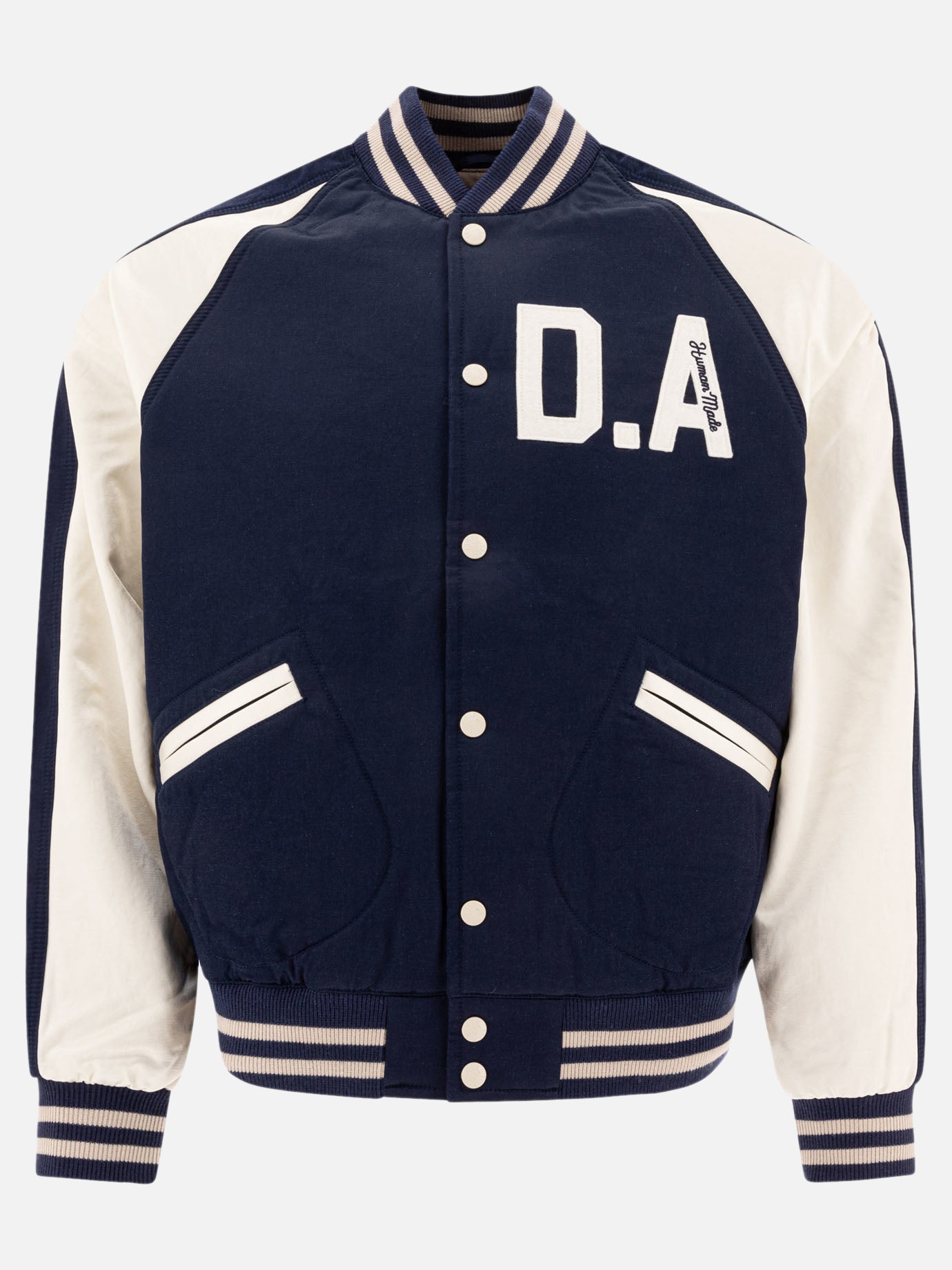 Bomber Logo  Blu - Human Made Uomo | PDP | VIETTI Online Store | thumbnail