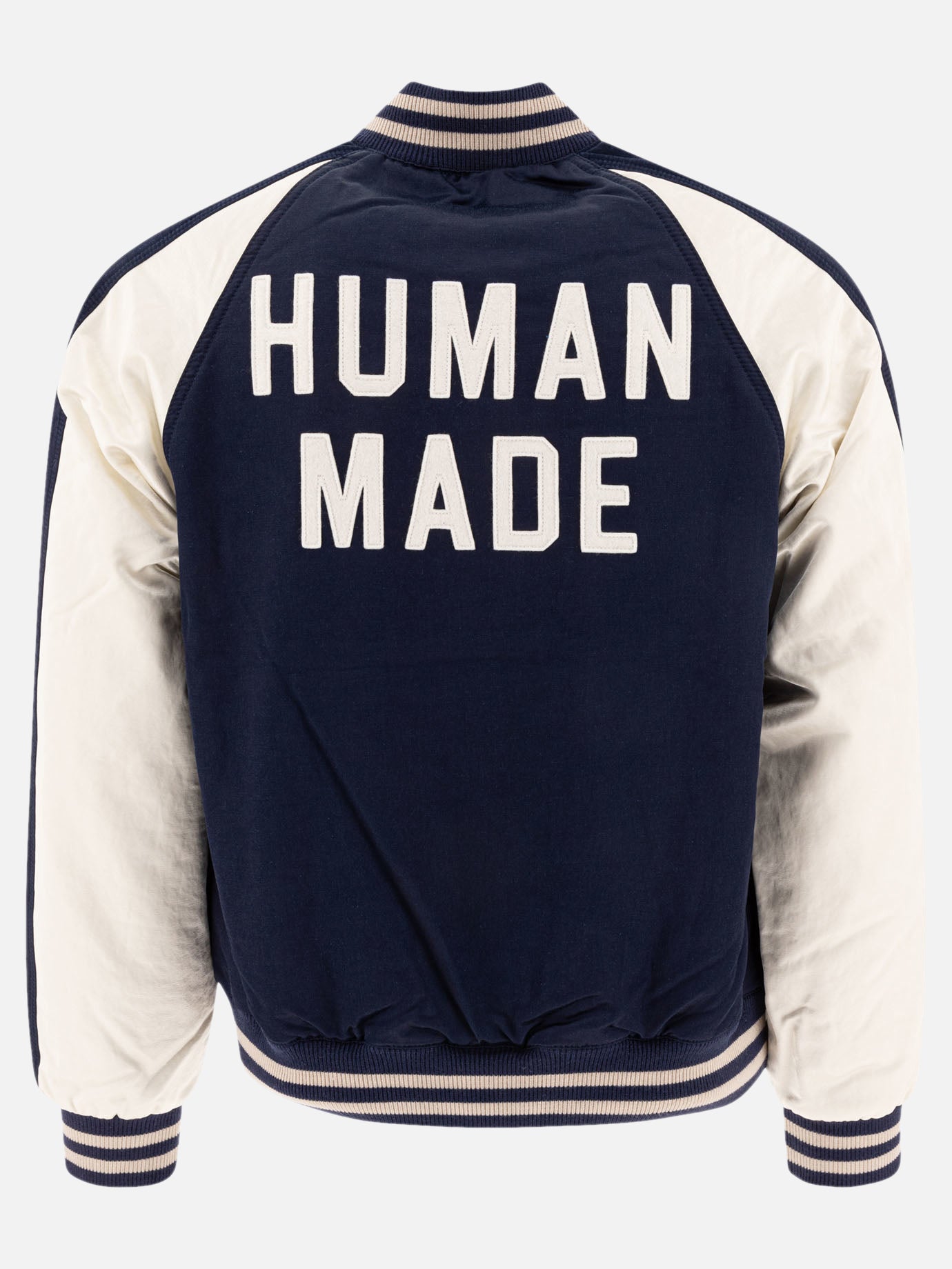 Bomber Logo  Blu - Human Made Uomo | PDP | VIETTI Online Store | thumbnail_2